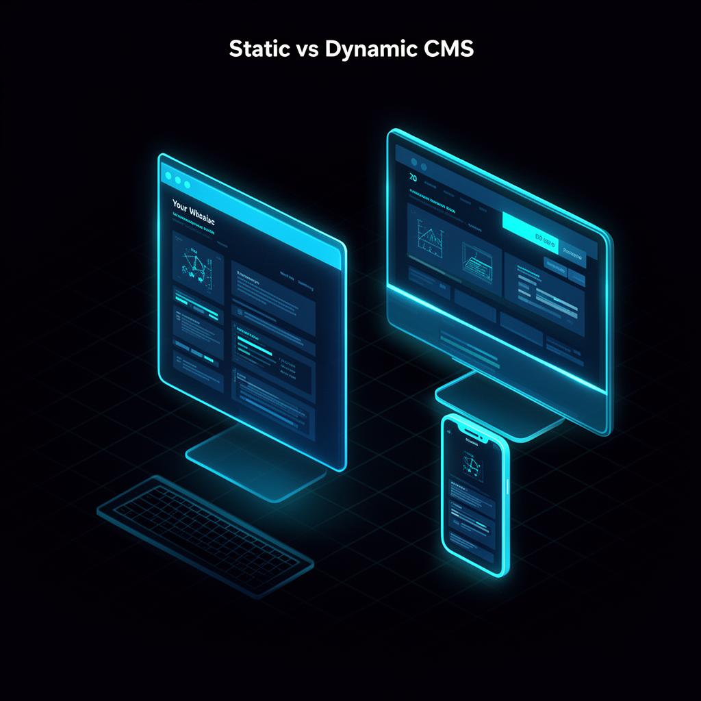 Static vs dynamic CMS websites